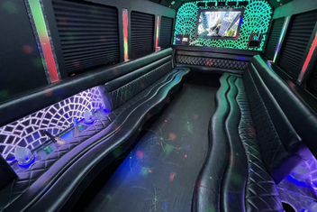 Santa Monica Limo Bus Interior