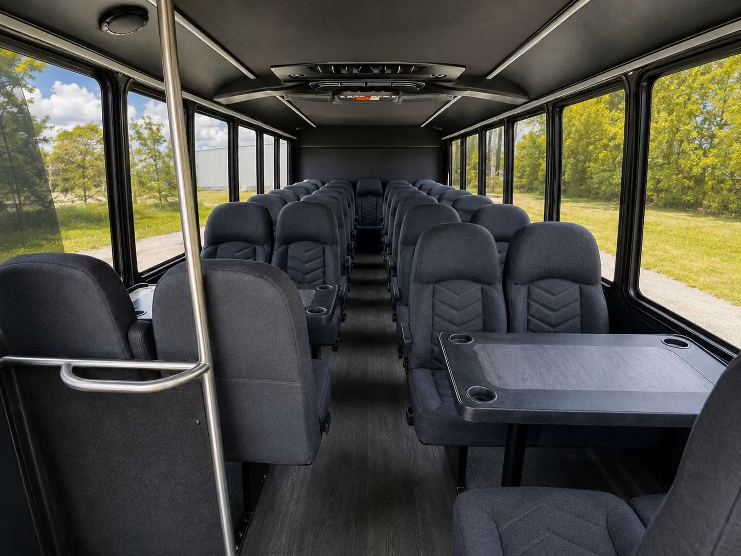 20 passenger minibus inside