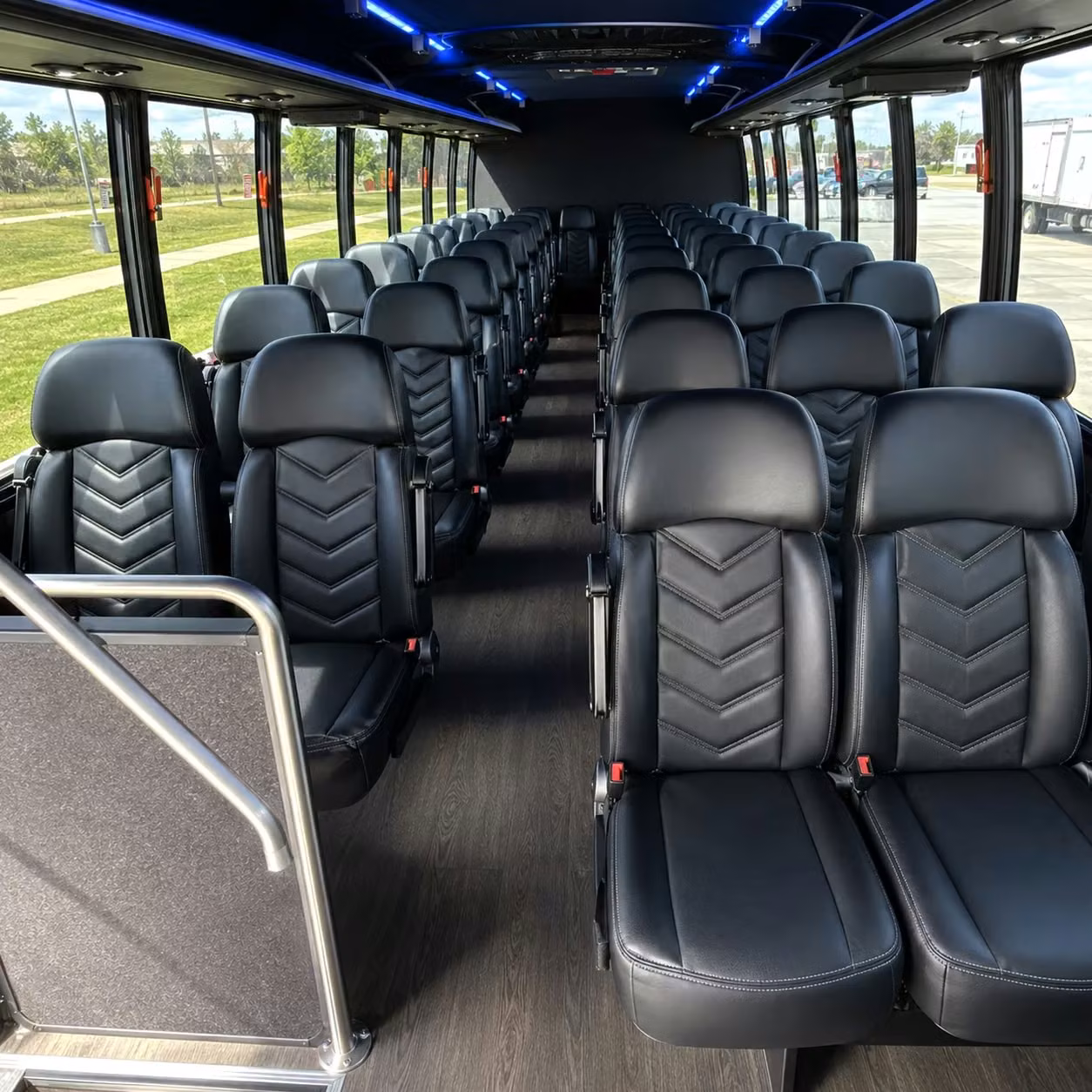 30 passenger minibus interior