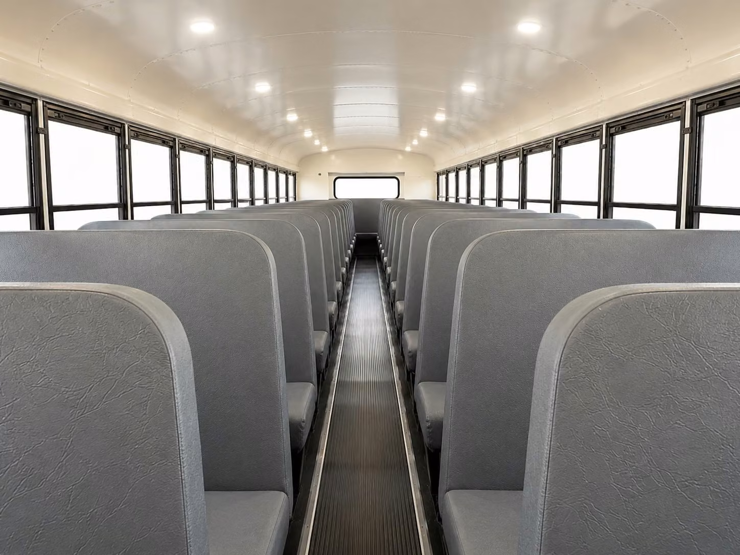school bus interior
